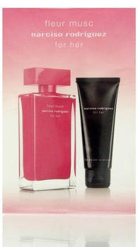 Narciso Rodriguez For Her Fleur Musc Eau de Parfum 100 ml + Body Lotion 75 ml Geschenkset
