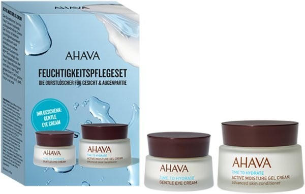 Ahava Time to Hydrate Set (Gel Cream + Eye Cream)