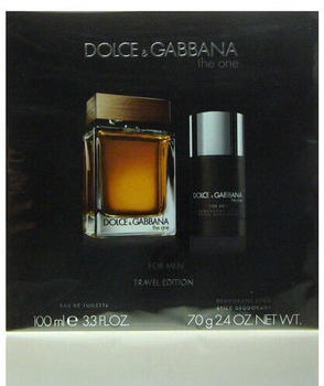 Dolce & Gabbana The One for Men Set (EdT 100ml + DS 75ml)