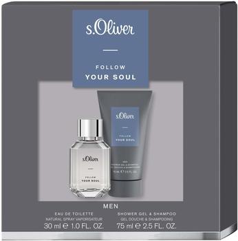 S.Oliver Follow Your Soul Men Set (EdT 30ml + SG 75ml)