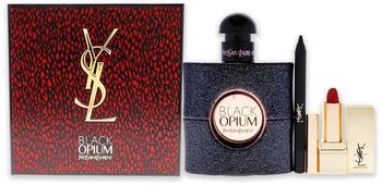Yves Saint Laurent Black Opium Gift Set (EdP 50 ml + Lipstick 4 g + Eyeliner 1,25 g)