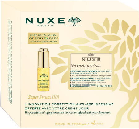 NUXE Nuxuriance Gold Geschenkset (Creme 50 ml + Serum 5 ml)