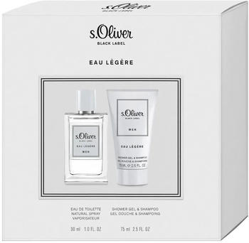 S.Oliver Black Label Men Eau Legere Set (EdT 30ml + SG 75ml)