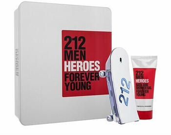 Carolina Herrera 212 Men Heroes Set (EdT 90 ml + SG 100 ml)
