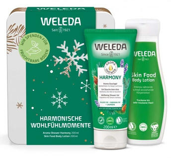 Weleda Geschenkset Harmony/Skin Food 2022 (SG 200ml + BL 200ml)