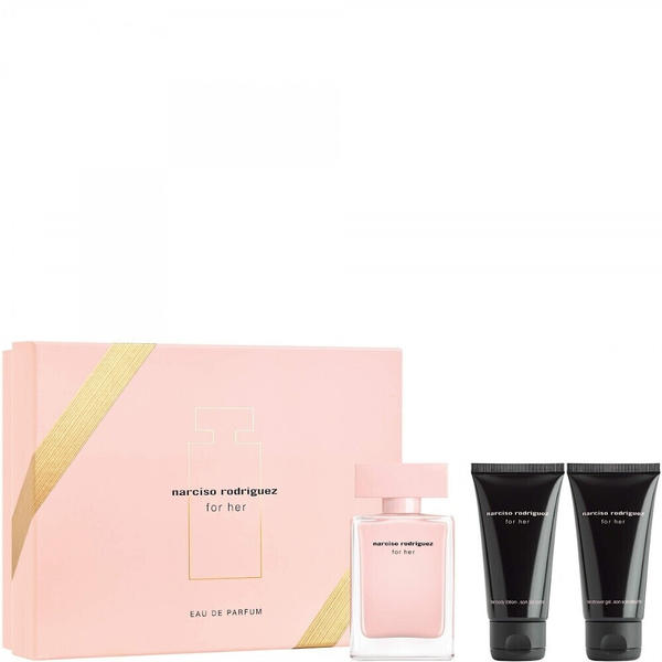 Narciso Rodriguez For Her Eau de Parfum Set (3 pcs)