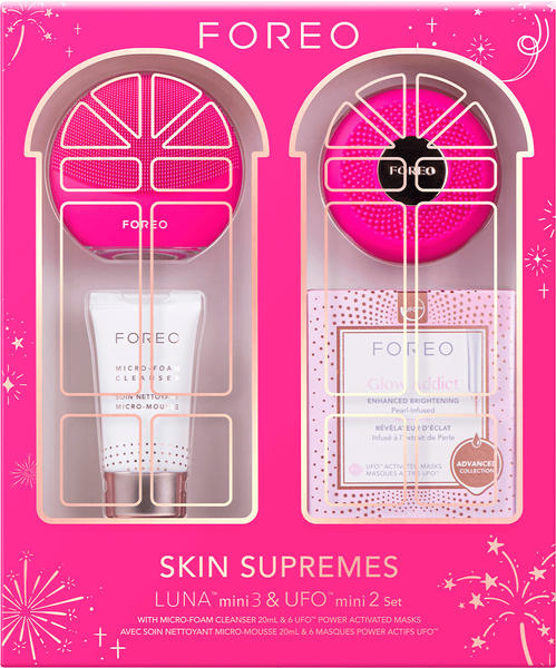 Foreo Skin Supremes (Luna mini + UFO + Glow Addict + FC 20 ml)