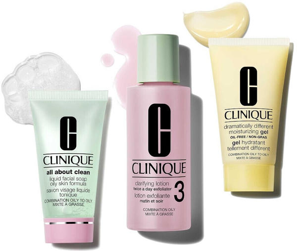 Clinique 3 Steps to clean, healthy looking skin (3pcs.)