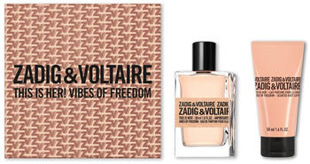 Zadig & Voltaire This is Her! Vibes of Freedom Gift Set (EdP 50ml + BL 50ml)