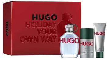 Hugo Boss Hugo Man (EdT 125 ml + DS 75 g + SG 100 ml)
