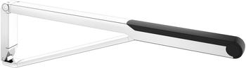 KEUCO Axess WC-St&uuml;tzklappgriff 85 cm verchromt/schwarz