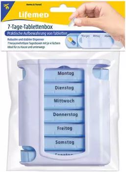 Lifemed Tablettenbox 7 Tage