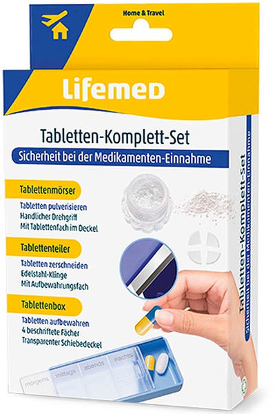 Lifemed Tabletten-Komplett-Set 3-teilig