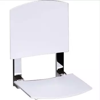 KEUCO Plan - Klappsitz Care 34982 ( verchromt wei&szlig;)
