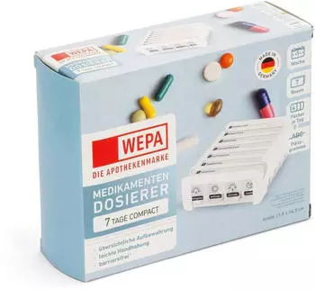 Wepa 7 Tage Compact Wochenmagazin wei&szlig;