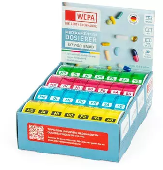 Wepa 1x7 Wochenbox UV-Schutz+ (1 Stk.)