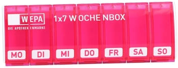 Wepa 1x7 Wochenbox UV-Schutz+ pink