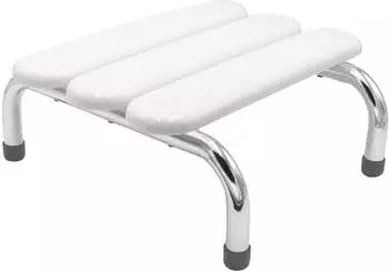 Ridder Pro Aluminium Badewannen-Hocker wei&szlig;
