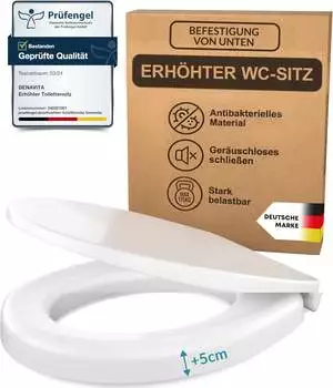 Bena Vita Erh&ouml;hter Toilettendeckel