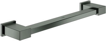 GROHE Essentials Cube Wannengriff 340 mm hard graphite gebürstet