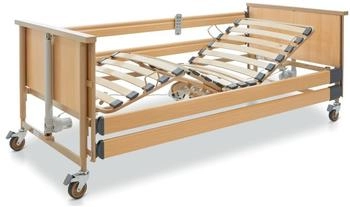 Burmeier Dali Pflegebett mit Holzliegefläche