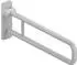 Hewi Stützklappgriff Serie 801, 850mm, reinweiß, Aluminiumkern (801.50.226 99)