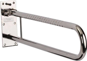 Sundo Homecare Stützgriff zum Klappen Edelstahl max. 120 kg mit Befestigungsmaterial 85 cm