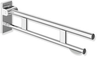 Hewi System 900 mobiler Stützklappgriff Mono Design A 912mm chrom