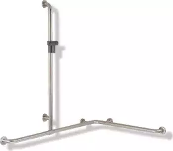 Hewi Serie 805 Classic Duschhandlauf 1250/1185/762mm anthrazitgrau