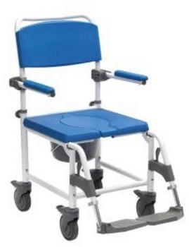 Drive Medical Dusch-Toilettenrollstuhl Aston (5" Räder) max. 160 Kg