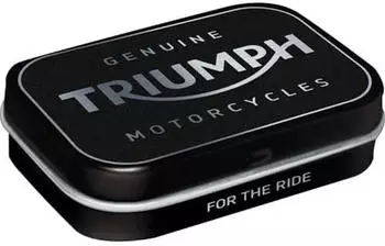 Nostalgic Art Nostalgic-Art Pillendose Triumph Logo Silver