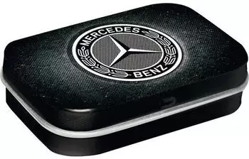 Nostalgic Art Nostalgic-Art Pillendose Mercedes-Benz Mercedes-Benz Logo Black