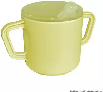 Sundo Homecare Trinkbecher mit 2 Henkeln Farbe: pastell-blau