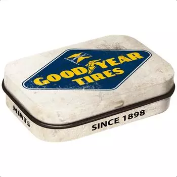 Nostalgic Art Nostalgic-Art Pillendose Goodyear Goodyear Logo