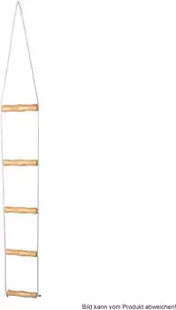 Sundo Homecare Bettleiter 5 Holzgriffe anatomisch geformt ca. 130cm