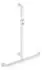 Hewi 801 Duschhandlauf 801.35.41018 962 x 1100 mm senfgelb mit Brausehalterstange
