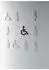 Hewi 801 Symbol Rollstuhl 801.91.03090 tiefschwarz selbstklebend