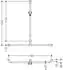 Hewi 801.35D460 98 Dusch-Wannenhdl.m.Br.H.St. M:1250 801.35D460 98