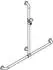 Hewi 801 Duschhandlauf 801.35.43084 1184 x 1100 mm umbra mit Brausehalterstange
