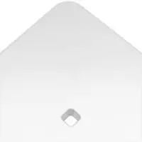 Keuco Axess Hocker 35082010051 Sitzfl&auml;che 338mm, verchromt/wei&szlig;
