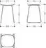 Hewi 950 Duschhocker 950.51.3014092 anthrazitgrau