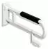Hewi 801 Stützklappgriff 801.50.13155 900 mm aquablau drehbar mit Armpolster