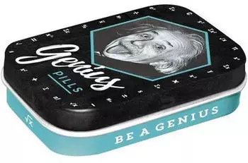 Nostalgic Art Nostalgic-Art Pillendose Celebrities Einstein Genius Pills
