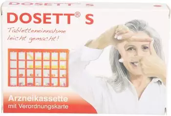 Temmler Dosett S Arzneikassette rot 11781