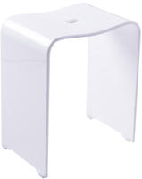 Sapho Ridder Accessoires - Badezimmerhocker, Mattwei&szlig; A211101