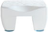 Wenko Secura Badewannenhocker mit Wasserablauf 40 x 21 x 31 cm weiß