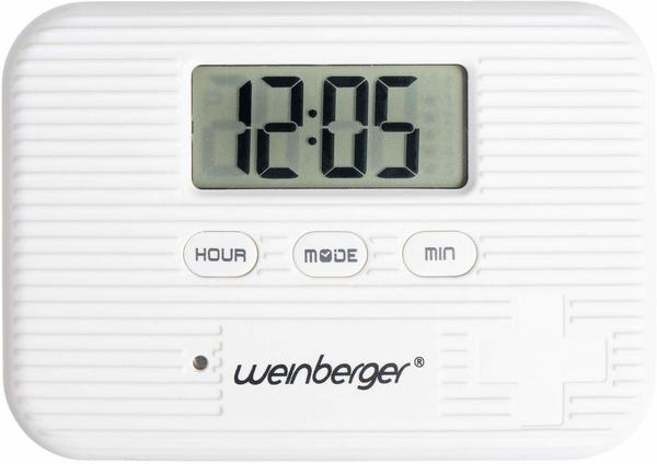 Weinberger elektronische Pillendose mit Alarm weiß (02263)