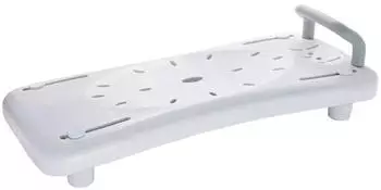 Ridder Comfort Badewannenbrett mit Haltegriff wei&szlig;