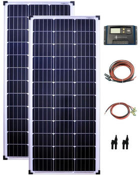Solartronics Solar-Set 2 x 100 Watt 20A Laderegler 12V