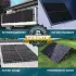 VESKA Balkon-Solaranlage 920/800W 2 x 460Wp Solarmodule (BKW-920/800_SL)